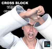 Cross Block ( 엇걸어막기 otgoreo-makgi )