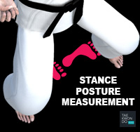 Taekwondo Common Mistakes Stance Posture Measurement