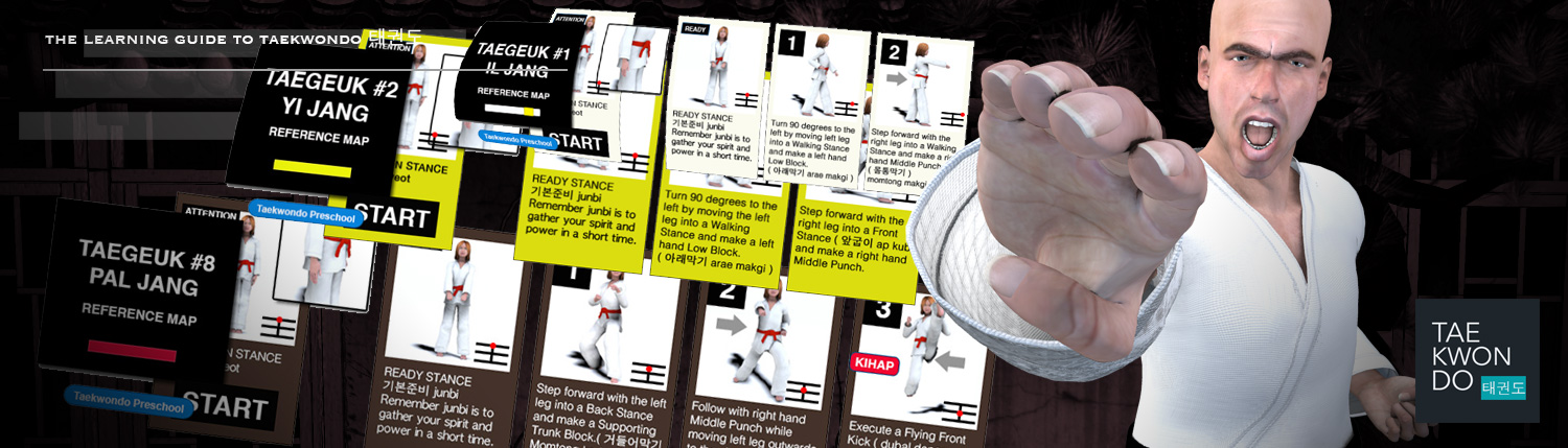 Taekwondo Poomse 품새 Diagrams