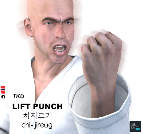 Lift Punch ( 치지르기 chi-jireugi )