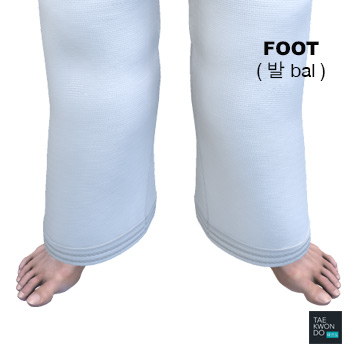 Foot ( 발 bal )