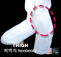 Thigh ( 허벅지 heobeokji )