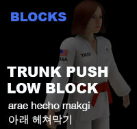 Trunk Push Low Block