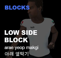 Low Side Block (arae yeop makgi)