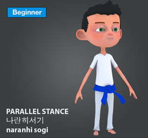 Parallel Stance ( 나란히서기 naranhi-sogi )